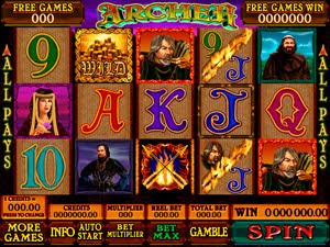 archer robin hood slots