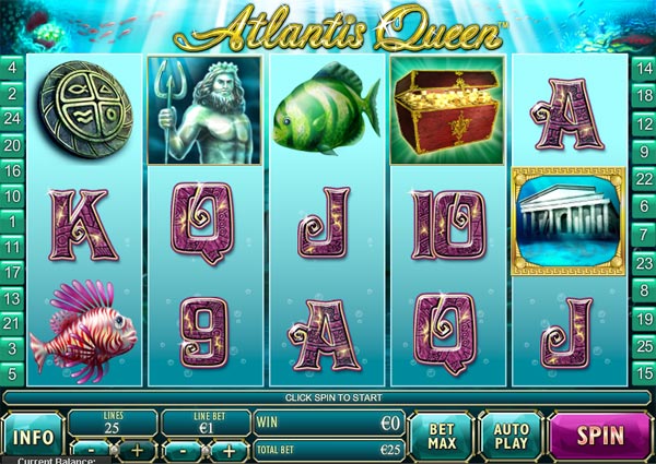 Atlantis Queen Video Slot