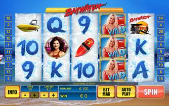 baywatch video slot