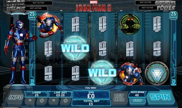 iron man 3 slot